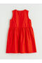 Esvab • Modern & Distinctive Zero Roba Collar Bow Detailed Girls' Poplin Dress - 4
