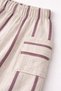 Girl's 2-Piece Set Bow Detailed Strap Muslin Blouse Double Pocket Casual Pants Daily Special Occasions - 4