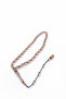 New Crimped Transparent Fire Amber Prayer Beads - 3