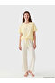 Sparkling Choices from Shining Store Women's Pajama Set with Zero Roba Collar Print - 3