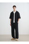 Esvab • Modern & Distinctive Relaxed Fit Resort Roba Collar Muslin Men's Shirt - 5