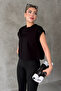 Women's Short Sleeve Basic T-Shirt – Modern Design with Lace Detail - 5