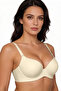 Underwire Gathering Support Non-Padded Seamless Laser Bra