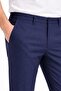 Men's Straight Cut Quality Flexible Lycra Ankle Length Fabric Trousers-7202 - 3