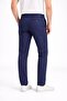 Men's Straight Cut Quality Flexible Lycra Ankle Length Fabric Trousers-7202 - 4