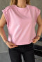 Women's Short Sleeve Basic T-Shirt – Modern Design with Lace Detail - 3