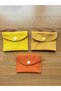 Patterned Snap Fastener Mini Wallet Set, Card Holder, Bag Organizer, Gift (3 Pieces) - 3