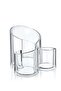 Makeup Organizer Transparent - 3 Compartments - 2