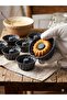 Premium 6-Piece Silicone Muffin and Cupcake Mold Set - Non-Stick, Heat Resistant, Airfryer Compatible - 6