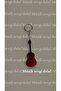 3D Printing Classical Guitar Keychain 8cm Decorative Music Themed Keychain - 3