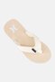 Men Brand Logo Slip On Slippers, Off White - 4