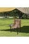 Portable Folding Camping Chair Moon Chair Lightweight Outdoor Comfortable Chair with Carry Bag - 5
