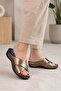 Metallic Orthopedic Heel Spur Supported Gel-Based Anatomical Daily Comfortable Women's Slippers - 3