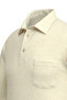 Men's Seasonal Long Sleeve Shirt Collar Beige Sweat Classic Pattern - 5304 - 5