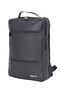 Para John Modbloc 16” Laptop Backpack PVC Leather Business Office Bag Black