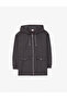 Anthracite Oversize Knitted Cardigan 50309107-Vr006 - 6
