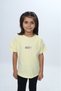Girl's Printed Crew Neck Short Sleeve T-Shirt 24977