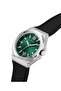 Mens Black Silver Tone Analog Watch - 3