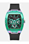Multi-function genuine leather watch