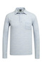 Men's Seasonal Long Sleeve Shirt Collar Blue Sweat Classic Pattern - 5304 - 2