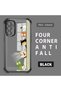 Samsung Galaxy M23 Compatible Camera Protected Transparent Soft Silicone Phone Case Cat Pattern
