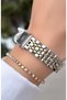 Women's Wristwatch - Adjustable Steel Band - Comes with a Bracelet Gift - 5