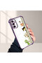 Samsung Galaxy M23 Compatible Camera Protected Transparent Soft Silicone Phone Case Cat Pattern - 2