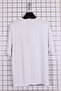 Women's Plus Size Lycra Crew Neck Floral Pattern Short Sleeve Mom T-Shirt Combed Cotton Blouse - 3