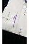 White Purple Striped School Children's Shirt - 4