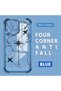 iPhone 14 Pro Max Compatible Camera Protected Transparent Soft Silicone Phone Case Airplane Pattern