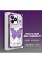 Realme Note 50 Compatible Camera Protected Transparent Soft Silicone Phone Case Butterfly Pattern - 3