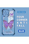 iPhone 14 Pro Max Compatible Camera Protected Transparent Soft Silicone Phone Case Butterfly Pattern