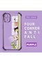 Samsung Galaxy A05 Compatible Camera Protected Transparent Soft Silicone Phone Case Cat Pattern