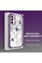 Samsung Galaxy M23 Compatible Camera Protected Transparent Soft Silicone Phone Case Airplane Pattern - 3