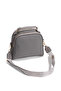 Women's Fabric Long-Strap Hand and Shoulder Bag - 3