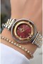 Women's Wristwatch - Adjustable Steel Band - Comes with a Bracelet Gift - 3