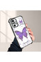 Redmi Note 10 Pro Compatible Camera Protected Transparent Soft Silicone Phone Case Butterfly Pattern - 2