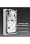 iPhone 11 Compatible Camera Protected Transparent Soft Silicone Phone Case Airplane Pattern - 3