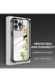 iPhone 16 Pro Max Compatible Camera Protected Transparent Soft Silicone Phone Case Cat Pattern - 3