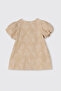 Baby Girl Beige Dress - 3