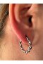Surgical Steel Helix Hoop Earring - Thickness 4mm - Hoop Diameter 15mm - 1 Pair - 5