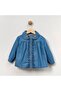 Girl's Comfortable Fit Loose Jeans Shirt