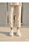 Casual Stylish Leather Women's Shoes with Gold-Marble Detail - 2