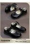 Girls Mary Jane Flats, Leather Shoes For Toddler Girls, Flats Dress Shoes For Kid Girls, Cute Prince - 7