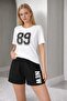 Women's 89 Printed Shorts and Top Pajama Set - 2