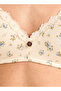 Floral Print Bra Non-Wired - 2