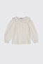 Baby Girl Long Sleeve White Shirt