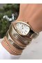 New Season Steel Rotating Strap Women's Wristwatch - with Bracelet Gift - 3