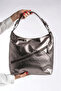 Women's Patterned Leather Zipper Detailed Casual Hobo Shoulder Bag - 2