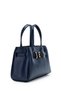 Belt Detail Mini Nadia Women's Crossbody Bag Navy Blue - 3